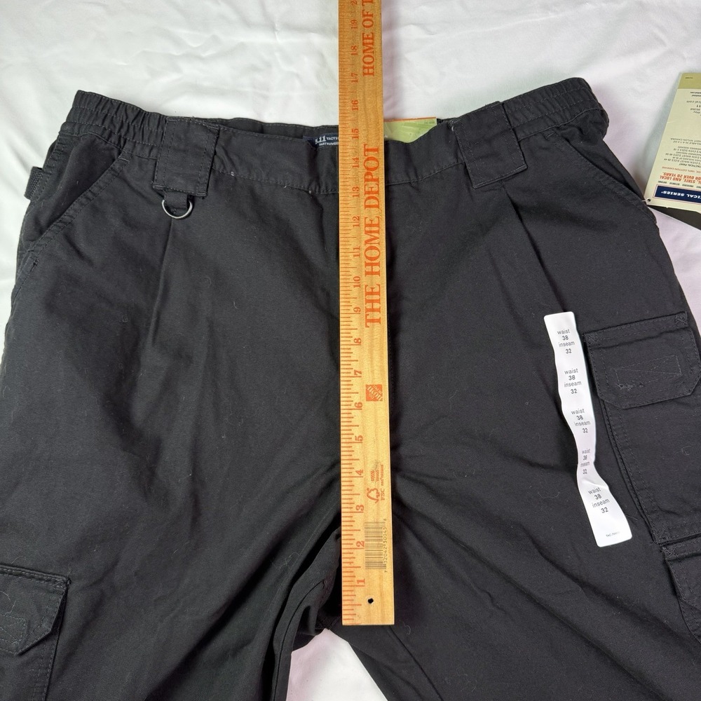 5.11 Men's Tactical Pants 74251, 38 X 32, Black, 100% Authentic, NEW - Picture 4 of 8